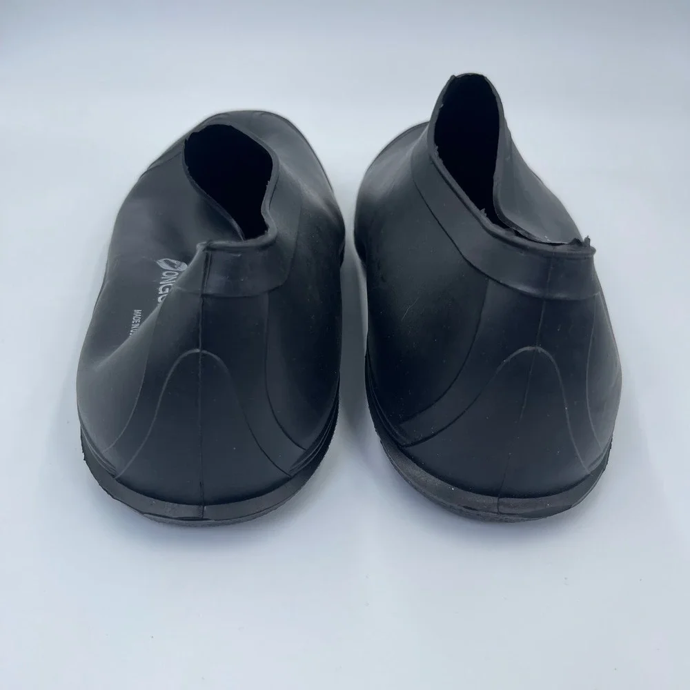 Onguard Waterproof Overshoes Black Rubber Slip On Shoe Covers Made USA Work